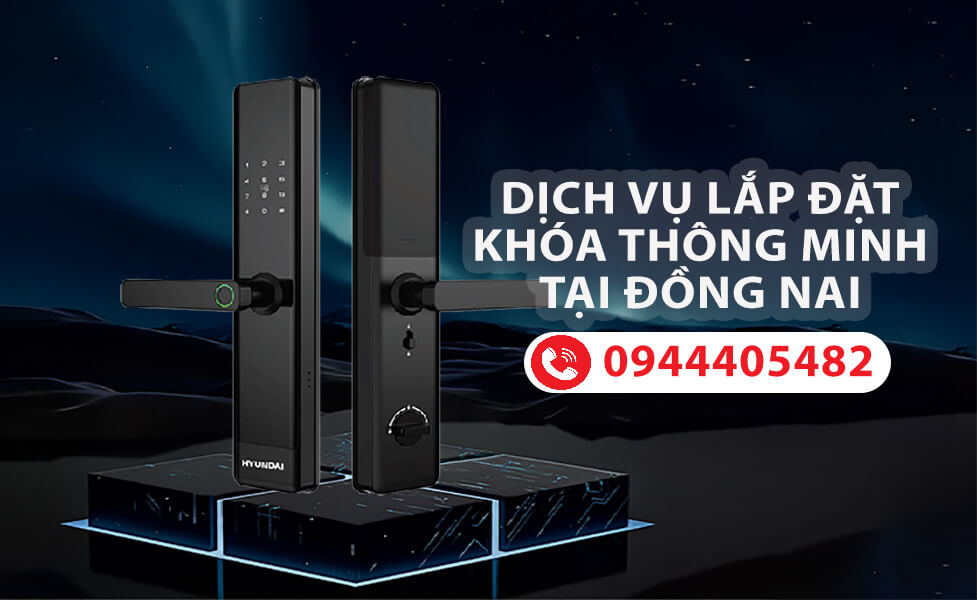 Dịch vụ lắp đặt khóa thông minh tại Đồng Nai