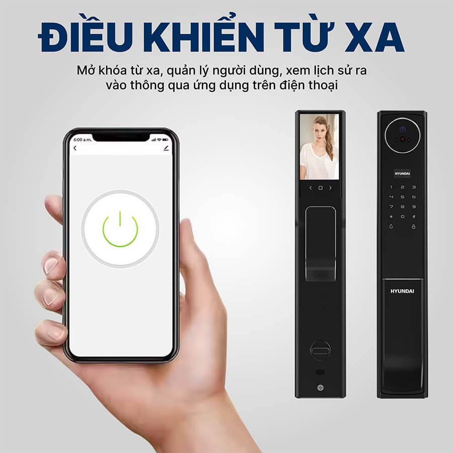 Cảnh báo mở khóa trái phép Hyundai HY-SLA911F