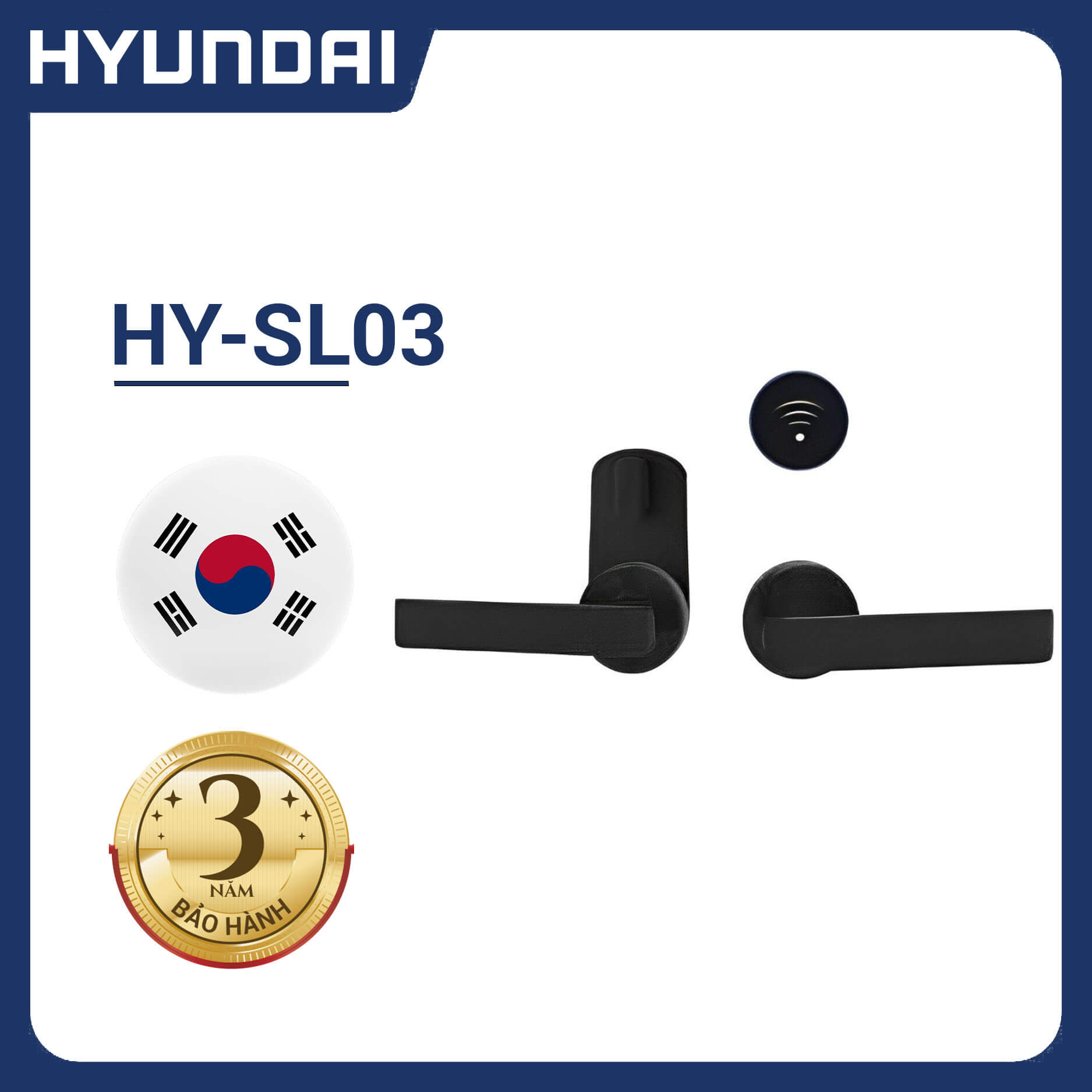 Khóa điện tử khách sạn Hyundai bảo hành 3 năm