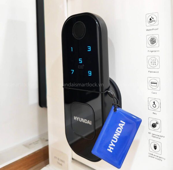 Khóa vân tay cửa cổng 2 chiều