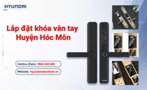 Lắp đặt khóa vân tay Huyện Hóc Môn