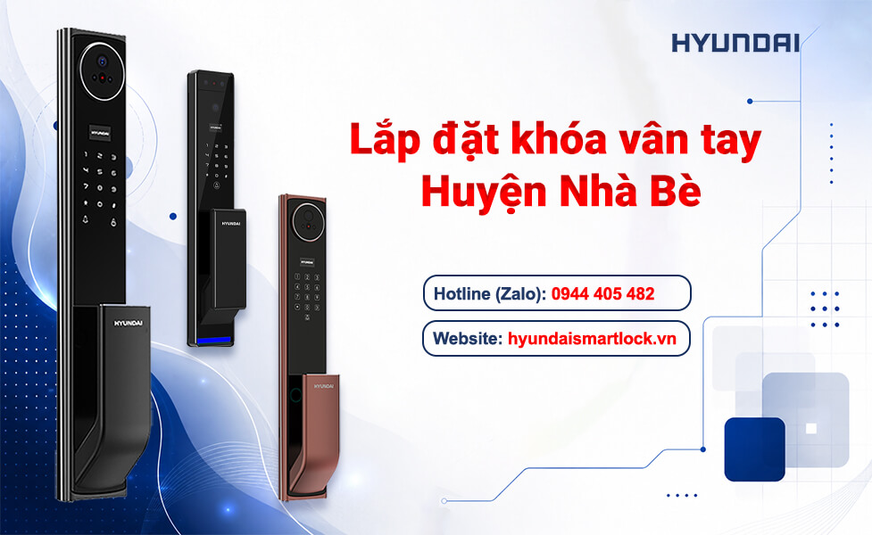 Lắp đặt khóa vân tay Huyện Nhà Bè