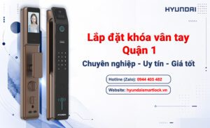 Lắp đặt khóa vân tay Quận 1