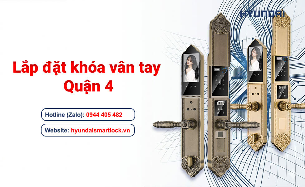 Lắp đặt khóa vân tay quận 4