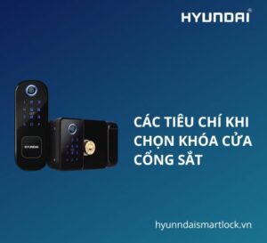 Các tiêu chí khi chọn khóa cửa cổng sắt