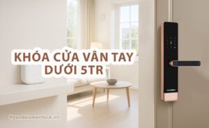 Khóa cửa vân tay dưới 5tr