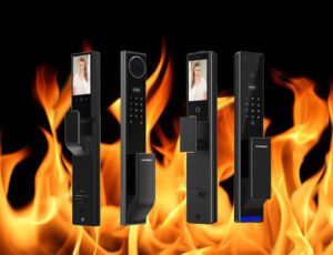 Khóa cửa thông minh chống cháy Hyundai