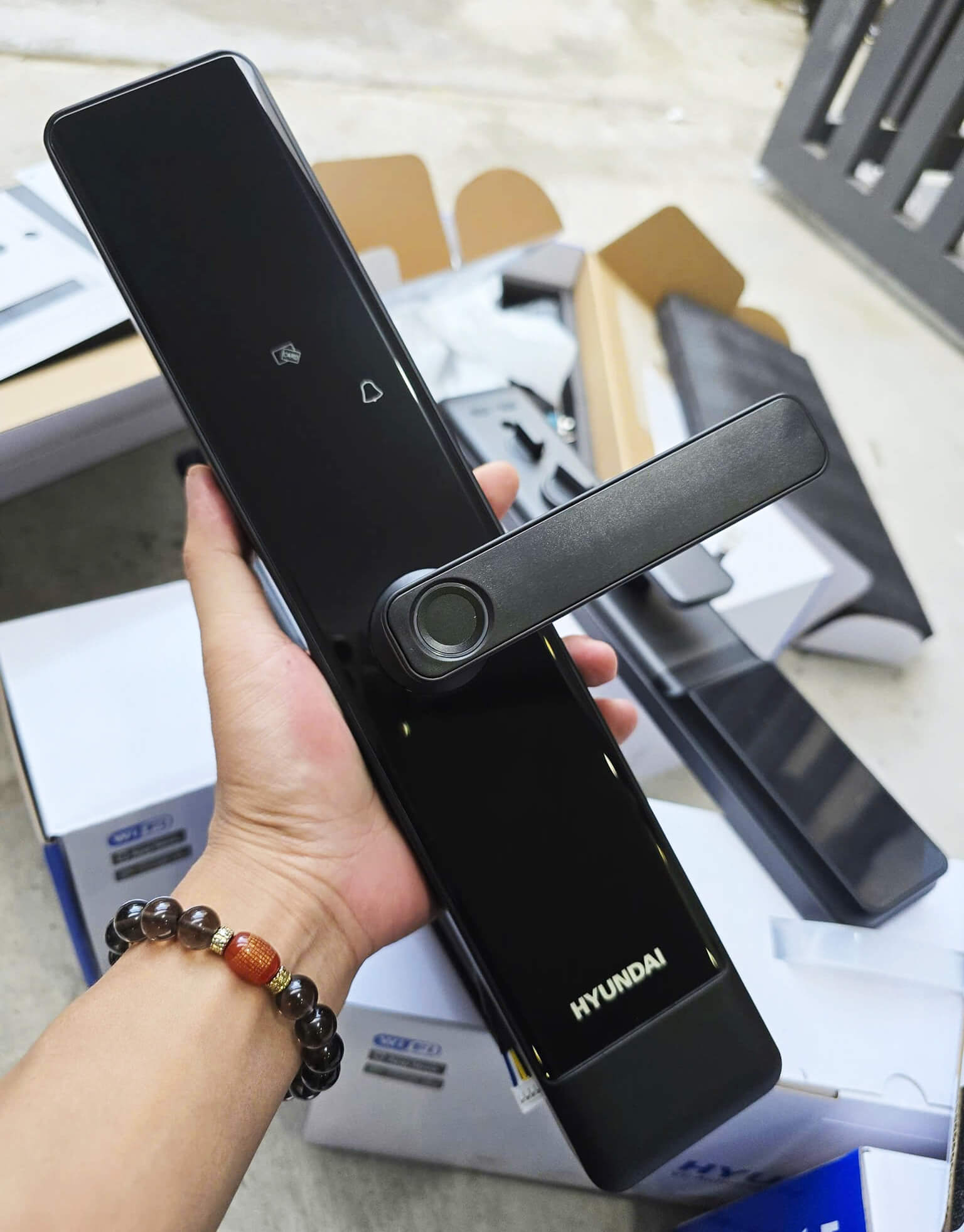 Công ty lắp đặt Khóa vân tay thông minh Hyundai chính hãng