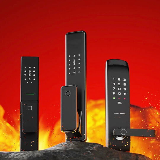 Khóa cửa điện tử chống cháy