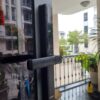 Khóa cửa vân tay cửa nhôm kính tay gạt