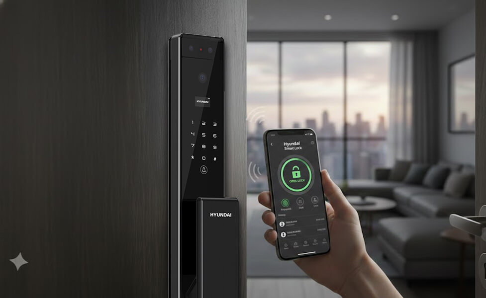 Giải pháp khóa cửa điều khiển từ xa bằng điện thoại