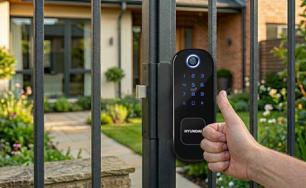 Lợi ích của khóa cổng vân tay 2 chiều cho nhà ở hiện đại
