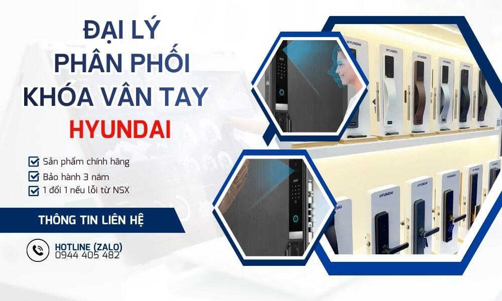Đại lý phân phối chính thức các dòng khóa vân tay Hyundai