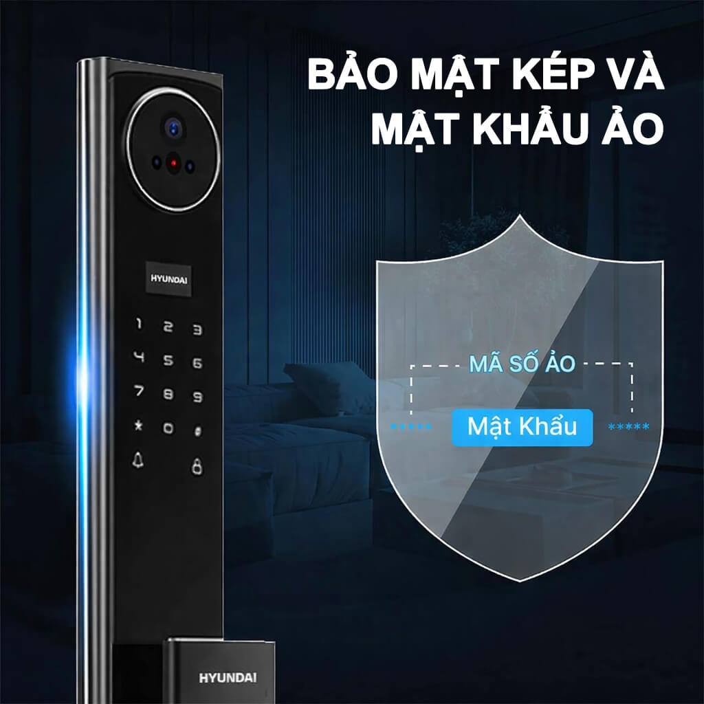 Tính năng bảo mật kép và mật khẩu ảo