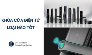Khóa cửa điện tử loại nào tốt? Cách chọn loại phù hợp