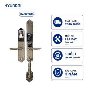 Khóa cửa vân tay tân cổ điển HYUNDAI HY-SLC8818 Bronze