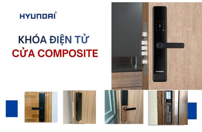 Khóa điện tử cửa composite nên lắp loại nào, gợi ý địa chỉ mua