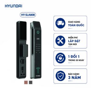 Khóa điện tử cửa gỗ tự động Hyundai HY-SLA808