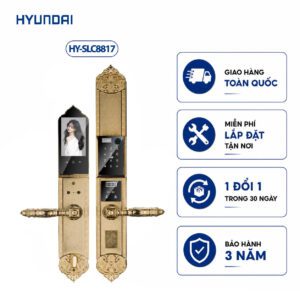 Khóa điện tử đại sảnh Hyundai HY-SLC8817 Gold