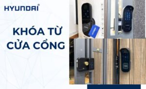 Khóa từ cửa cổng ngoài trời chống nước tốt hiện nay