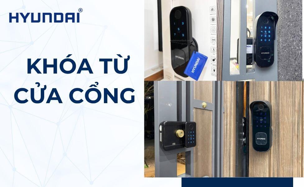 Khóa từ cửa cổng ngoài trời chống nước tốt hiện nay