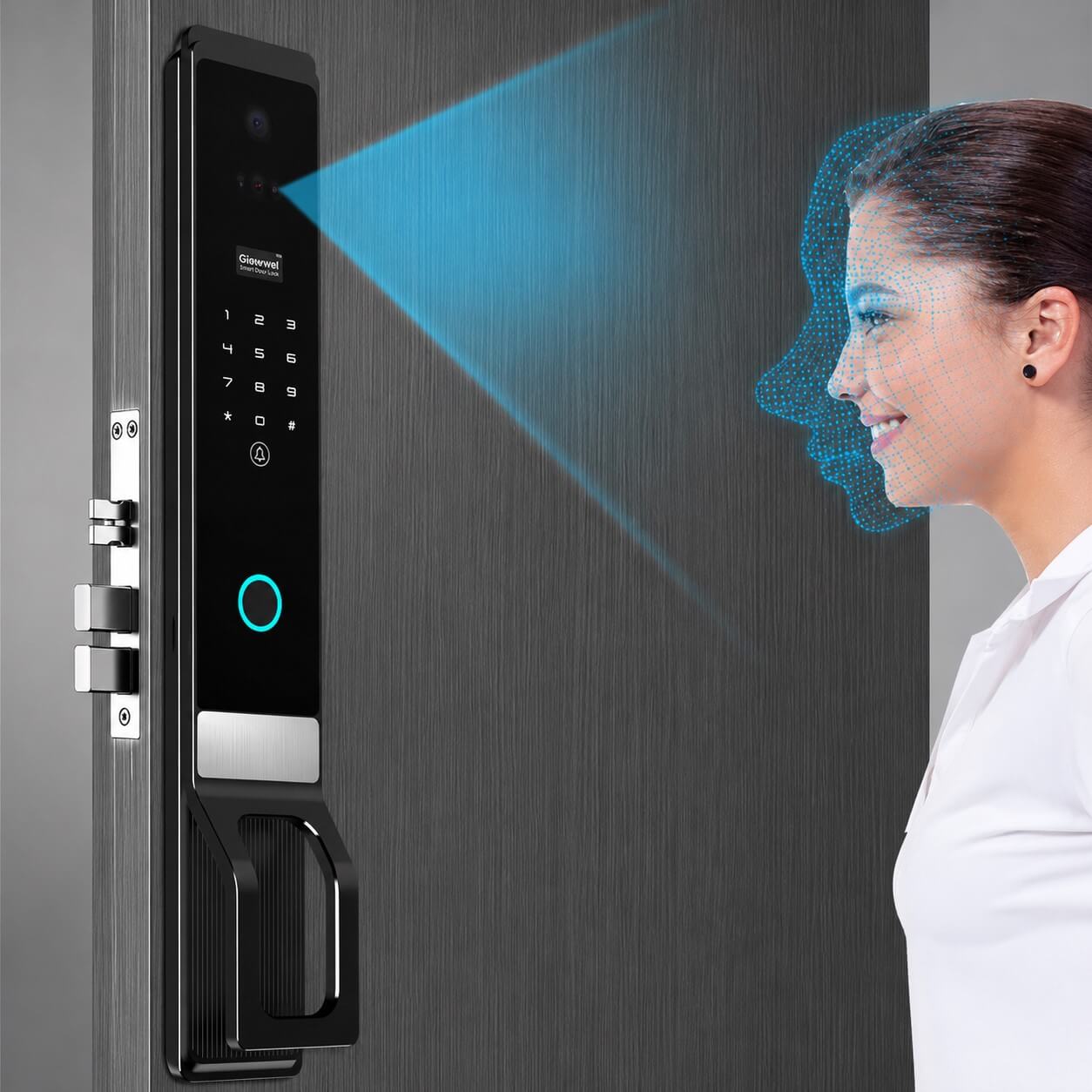 Advanced 3D Face Recognition Technology on Hyundai HY-SLA913F