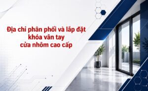 Địa chỉ phân phối và lắp đặt khóa vân tay cửa nhôm cao cấp