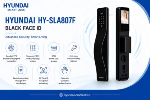 Hyundai HY-SLA807F Face ID Automatic Fingerprint Smart Lock