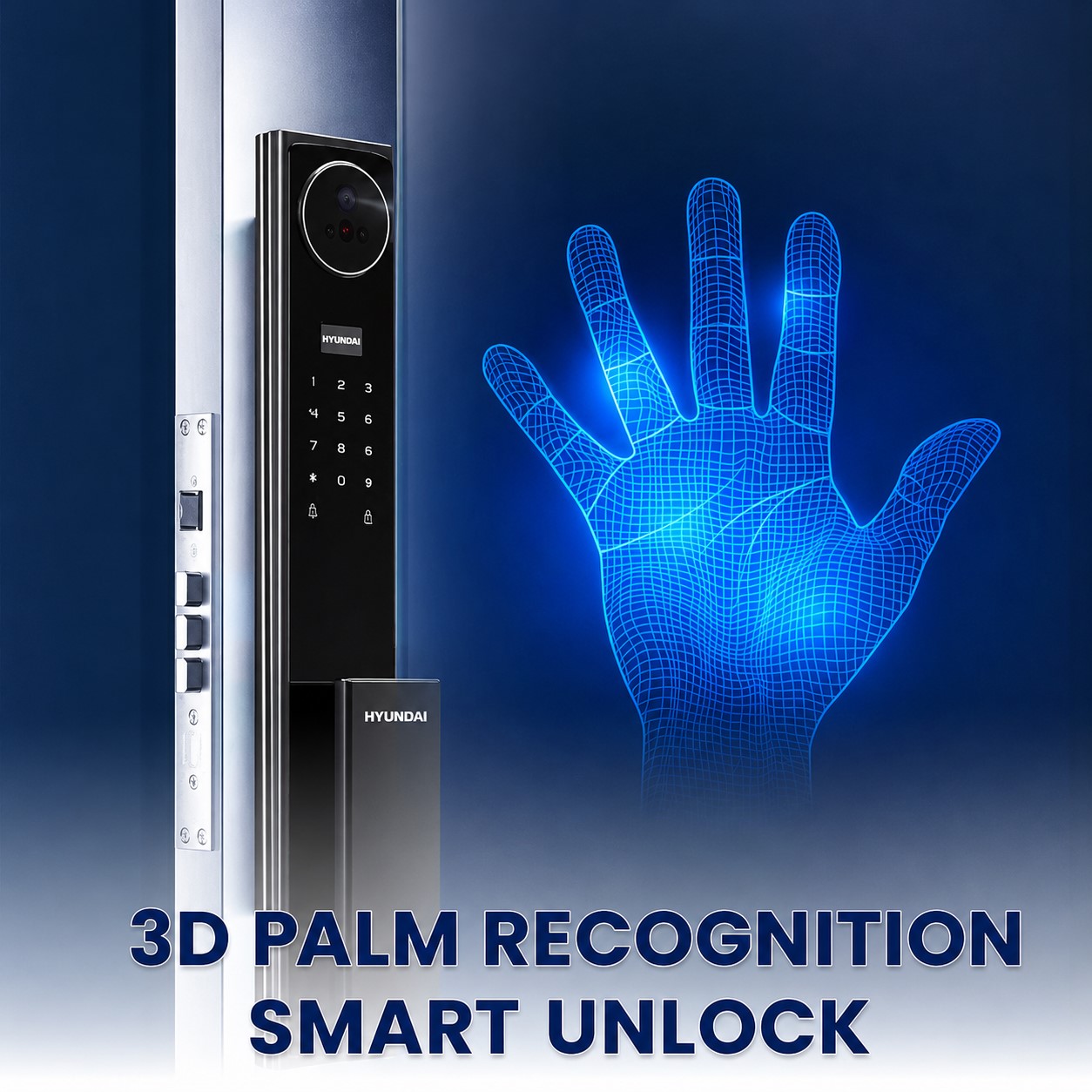 Hyundai HY-SLA911F with Palm Vein unlocking