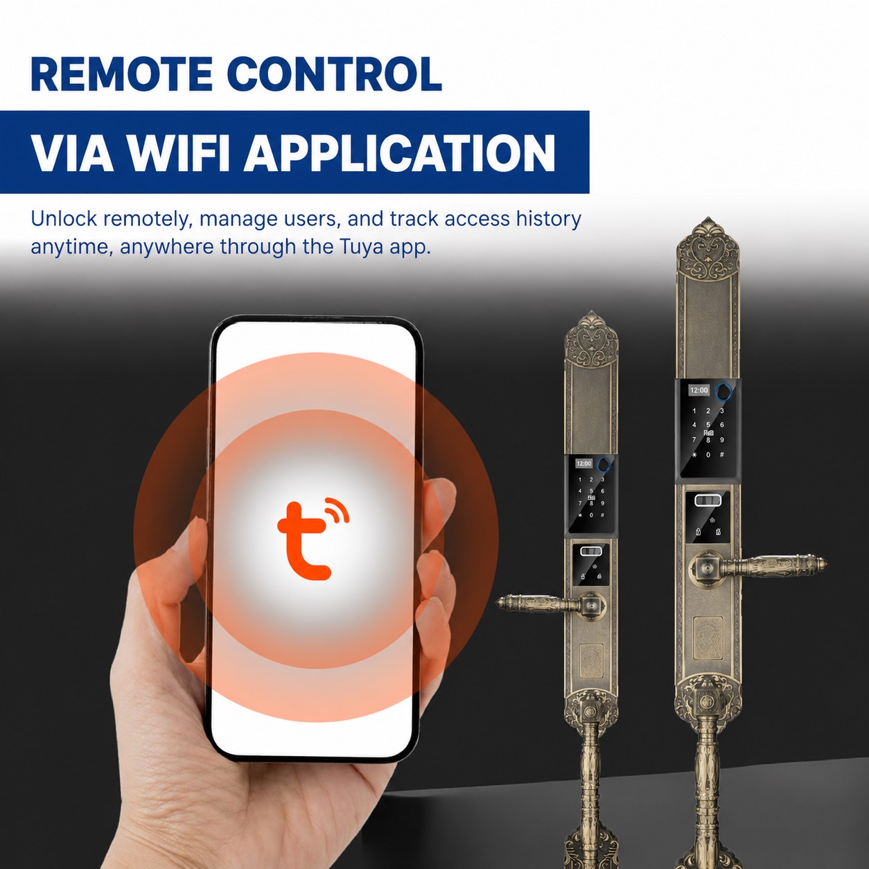 Hyundai HY-SLC8820 luxury villa smart lock