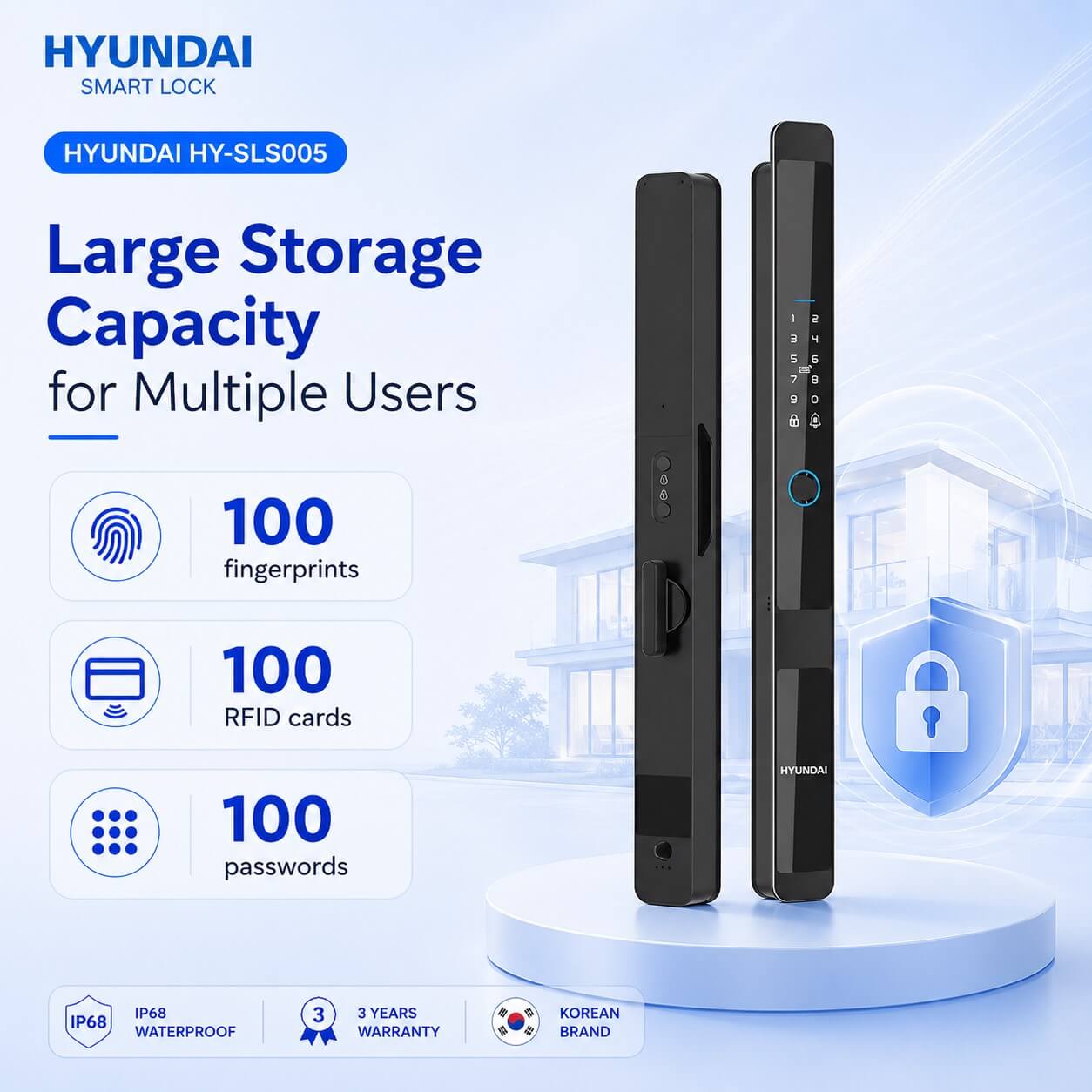 Hyundai HY-SLS005 with large Storage Capacity for Multiple Users