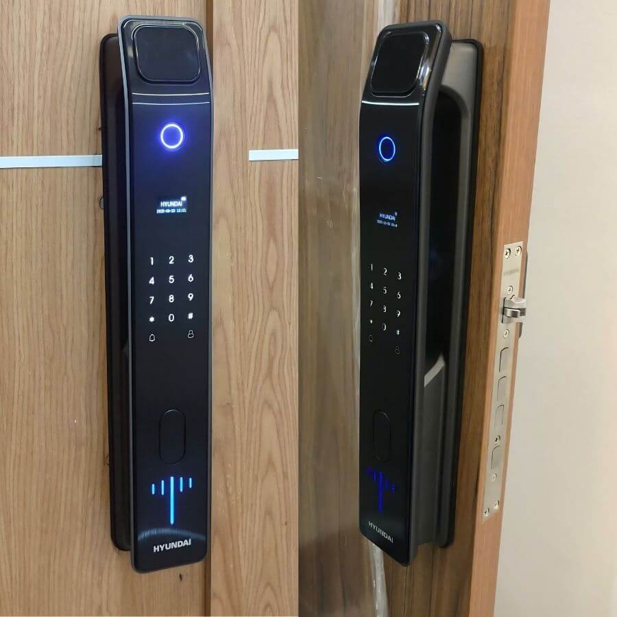 Installation Project Images of Hyundai HY-SLA808 Smart Door Lock