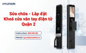 Khoá cửa vân tay điện tử Quận 2