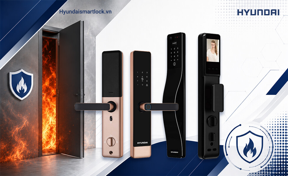 Khóa vân tay dành cho cửa công nghiệp chống cháy