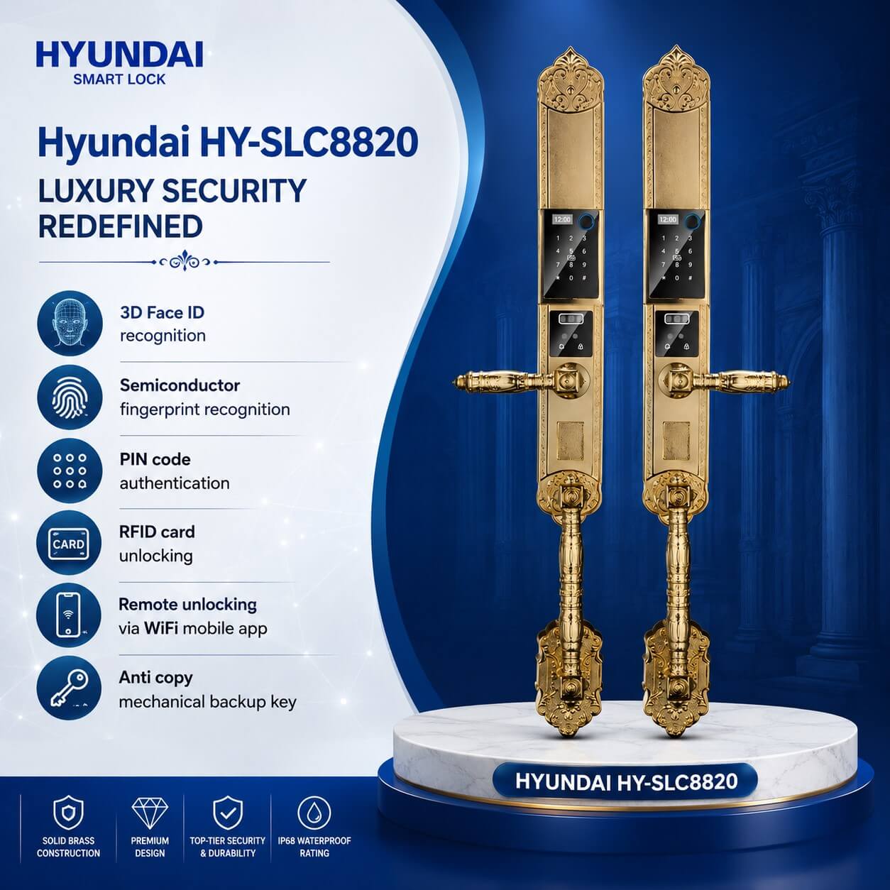 Multiple smart unlocking methods for modern access control