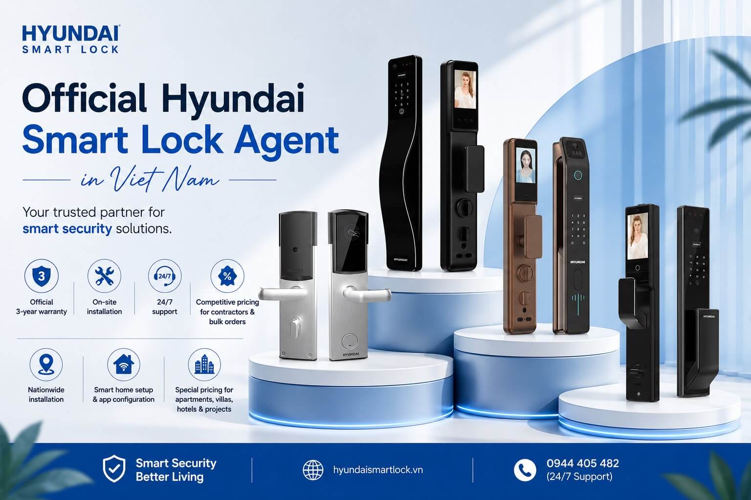 Official Hyundai Smart Lock Agent in Viet Nam