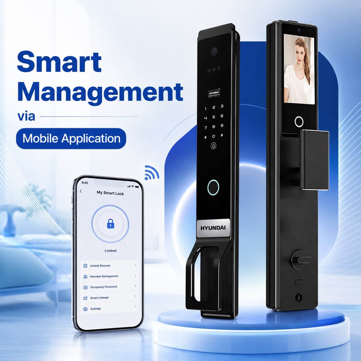 Smart Management via Mobile Application