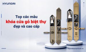 Top các mẫu khóa cửa gỗ biệt thự đẹp cao cấp trên thị trường