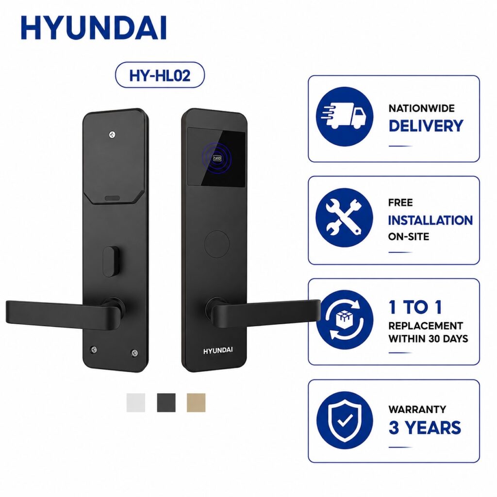 Hyundai HY-HL02 Smart Fingerprint Hotel Lock