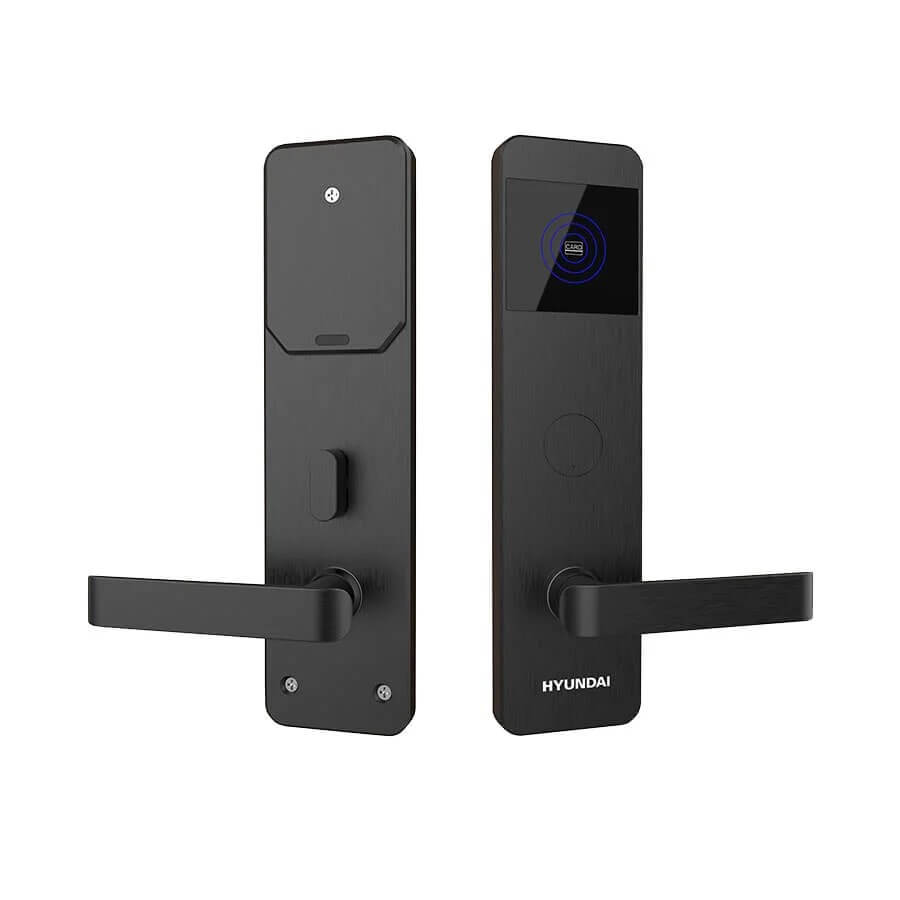 Hyundai HY-HL02 RFID Hotel Door Lock in Black Finish