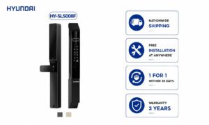 Premium Hyundai HY-SLS008F Smart Door Lock for Aluminum Doors