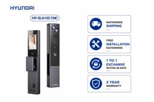 Hyundai HY-SLA102 CNC Automatic Smart Fingerprint Door Lock