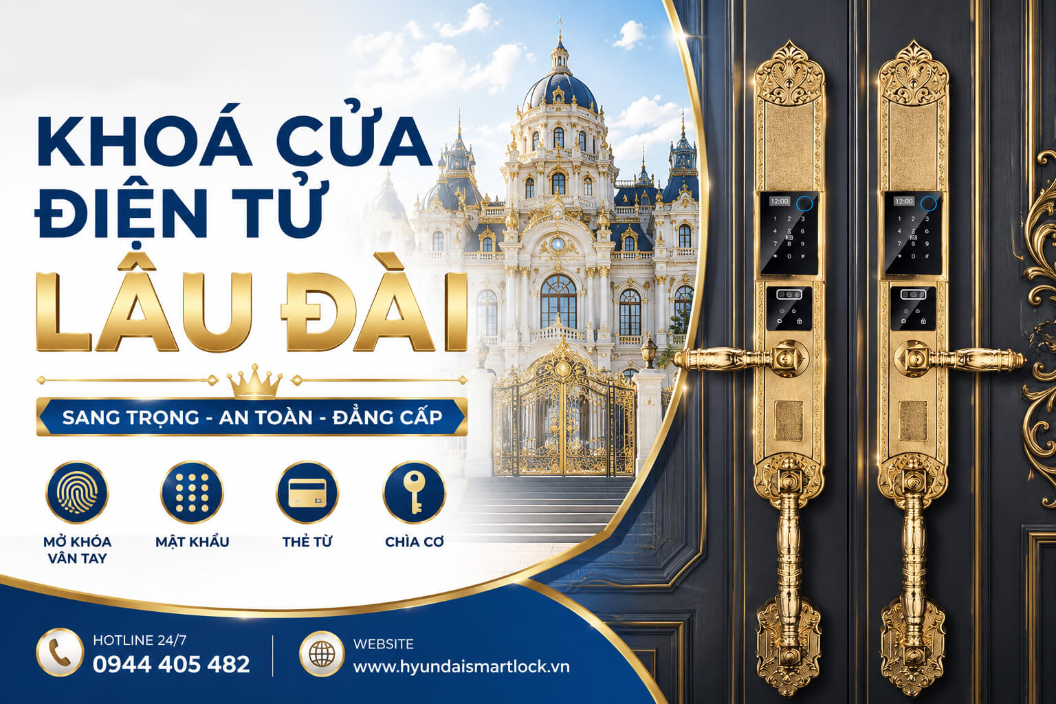 Quy Trình & Tiêu Chí, Lưu Ý Lắp Khoá Cửa Điện Tử Lâu Đài