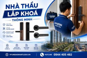 Lựa chọn nhà thầu lắp khoá thông minh uy tín cho công trình