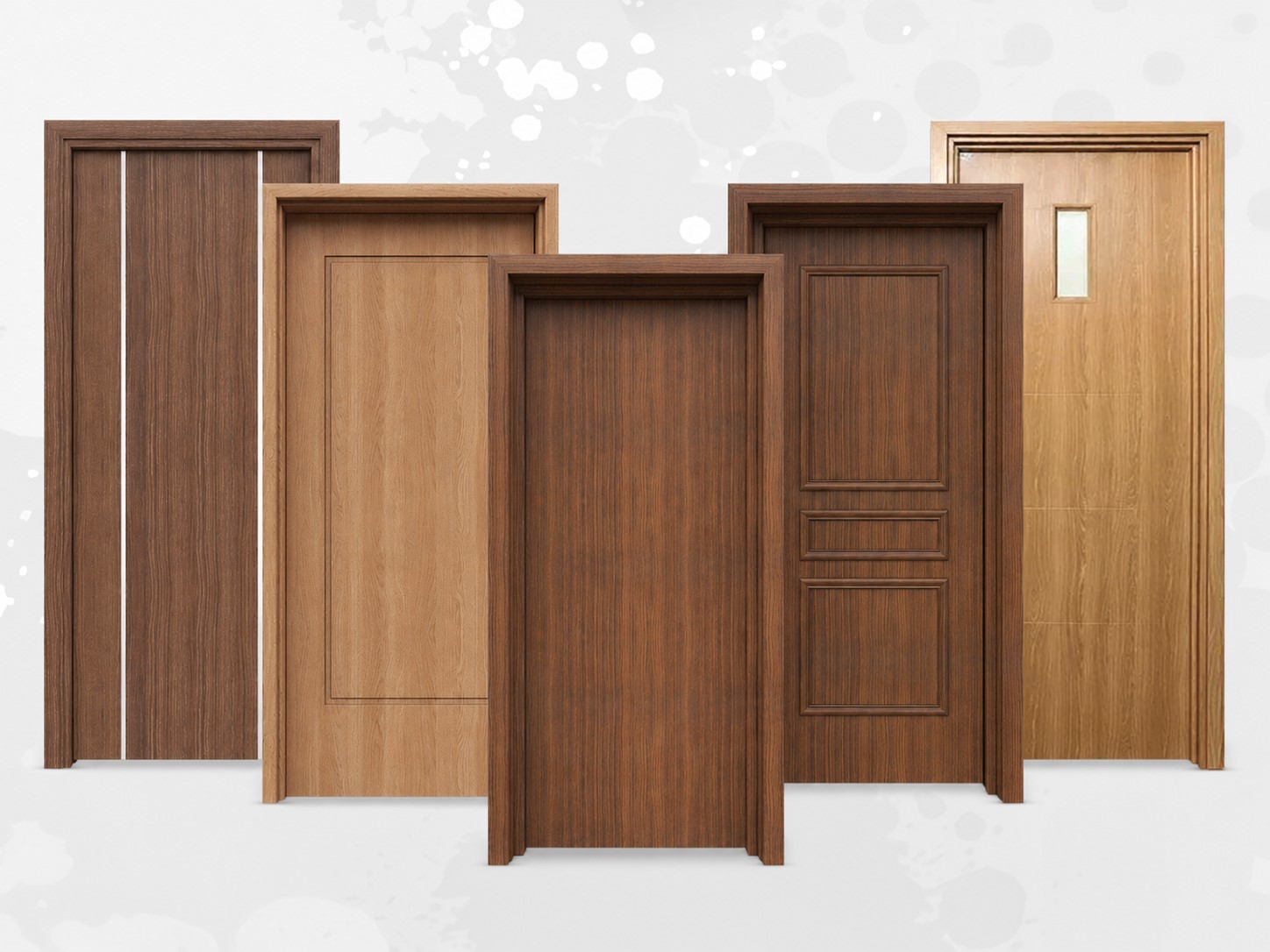 Một số mẫu cửa giả gỗ