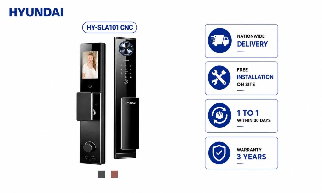 Hyundai HY-SLA101 CNC Automatic Smart Fingerprint Door Lock