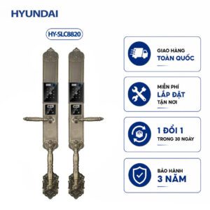 Khóa cửa thông minh biệt thự HYUNDAI HY-SLC8820 Bronze