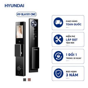 Khóa vân tay cửa gỗ tự động Hyundai HY-SLA101 CNC