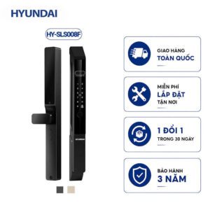 Khóa vân tay cửa nhôm tay gạt Hyundai HY-SLS008F